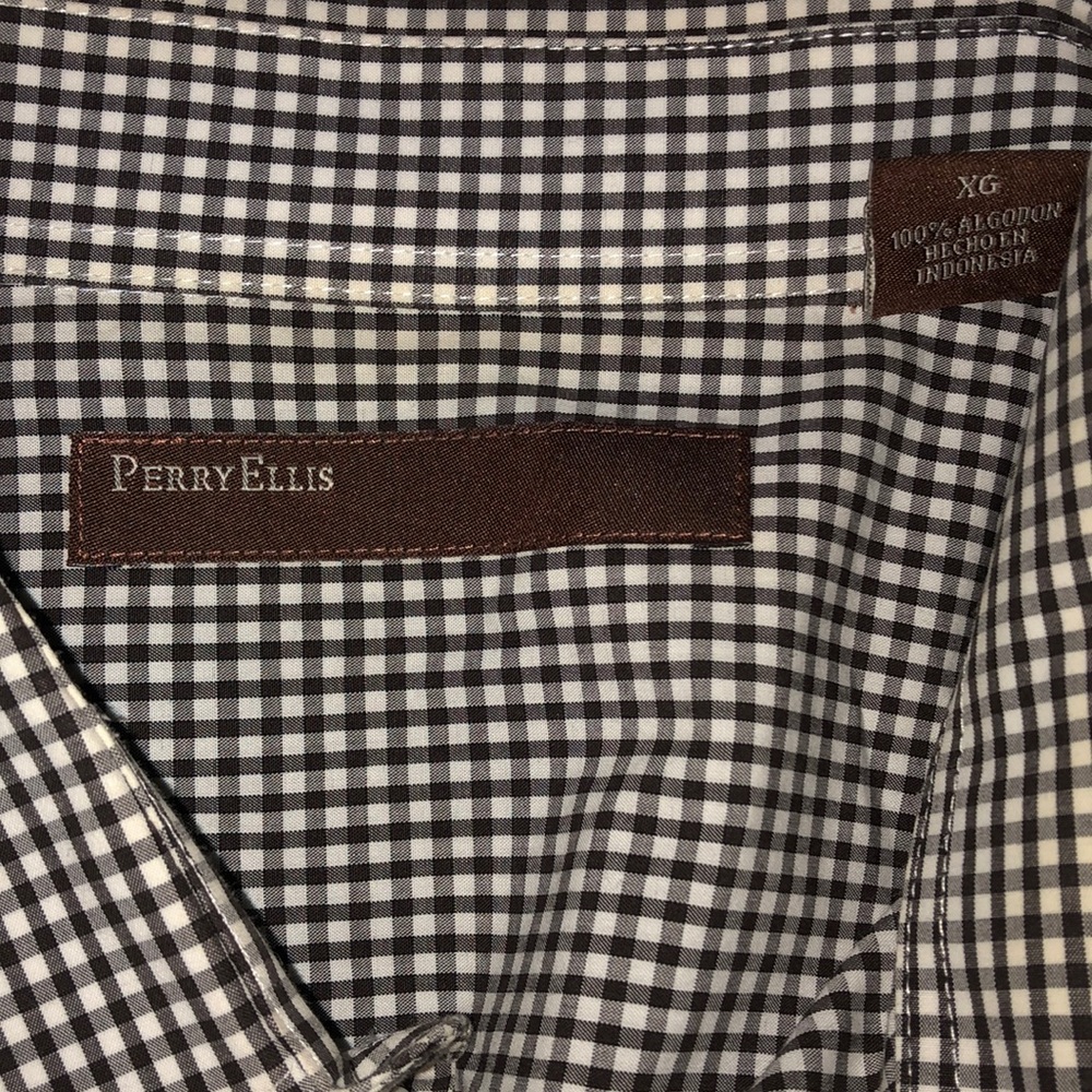 Perry Ellis long sleeve button down shirt XL